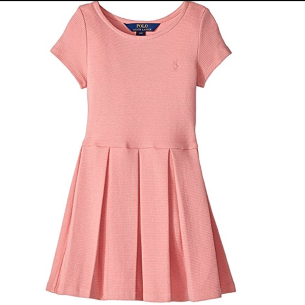 Polo Ralph Lauren Kids Pleated Ponte Dress